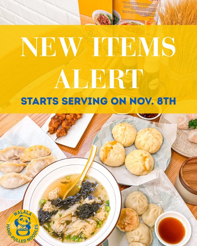 Walala Orlando Hand Pulled Noodles - New Items Releasing November 8